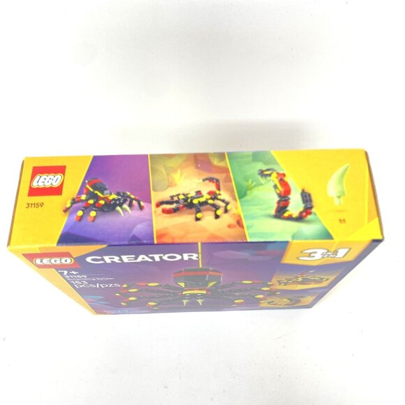 LEGO Creator 3 in 1 Surprising Spider Building Toy Scorpion Snake 31159 - Picture 7 of 7